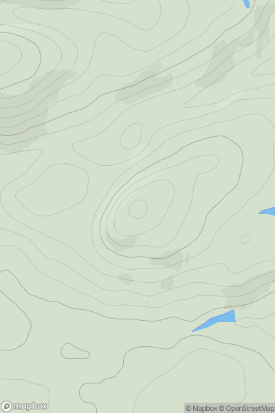 Thumbnail image for Knock Hill [Braemar to Montrose] [NO408610] showing contour plot for surrounding peak
